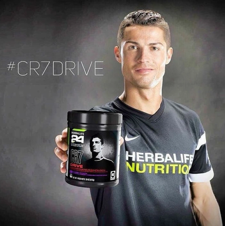 Linha CR7 Drive Herbalife - Hidratação e Performance