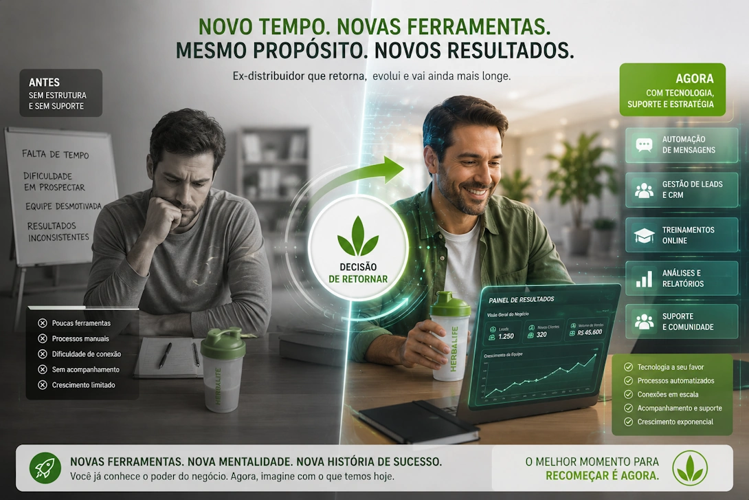 Ex-distribuidor retornando ao negócio com novas tecnologias